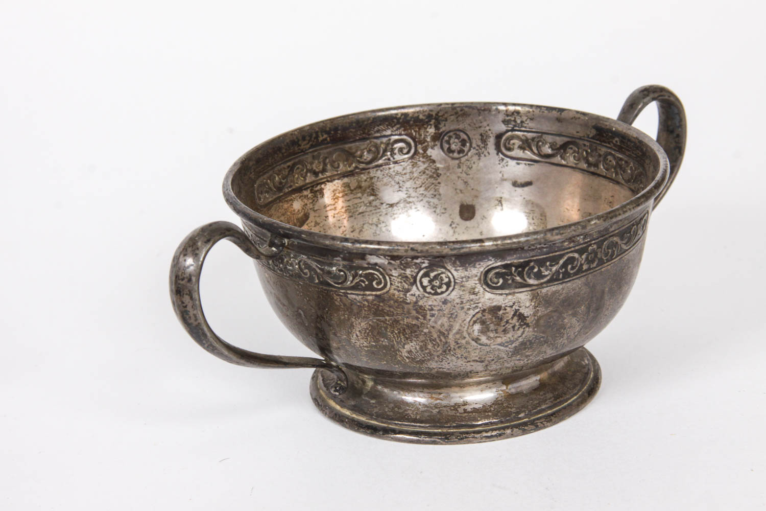 Vintage Frank M. Whiting Co. Sterling Silver Cup Holders