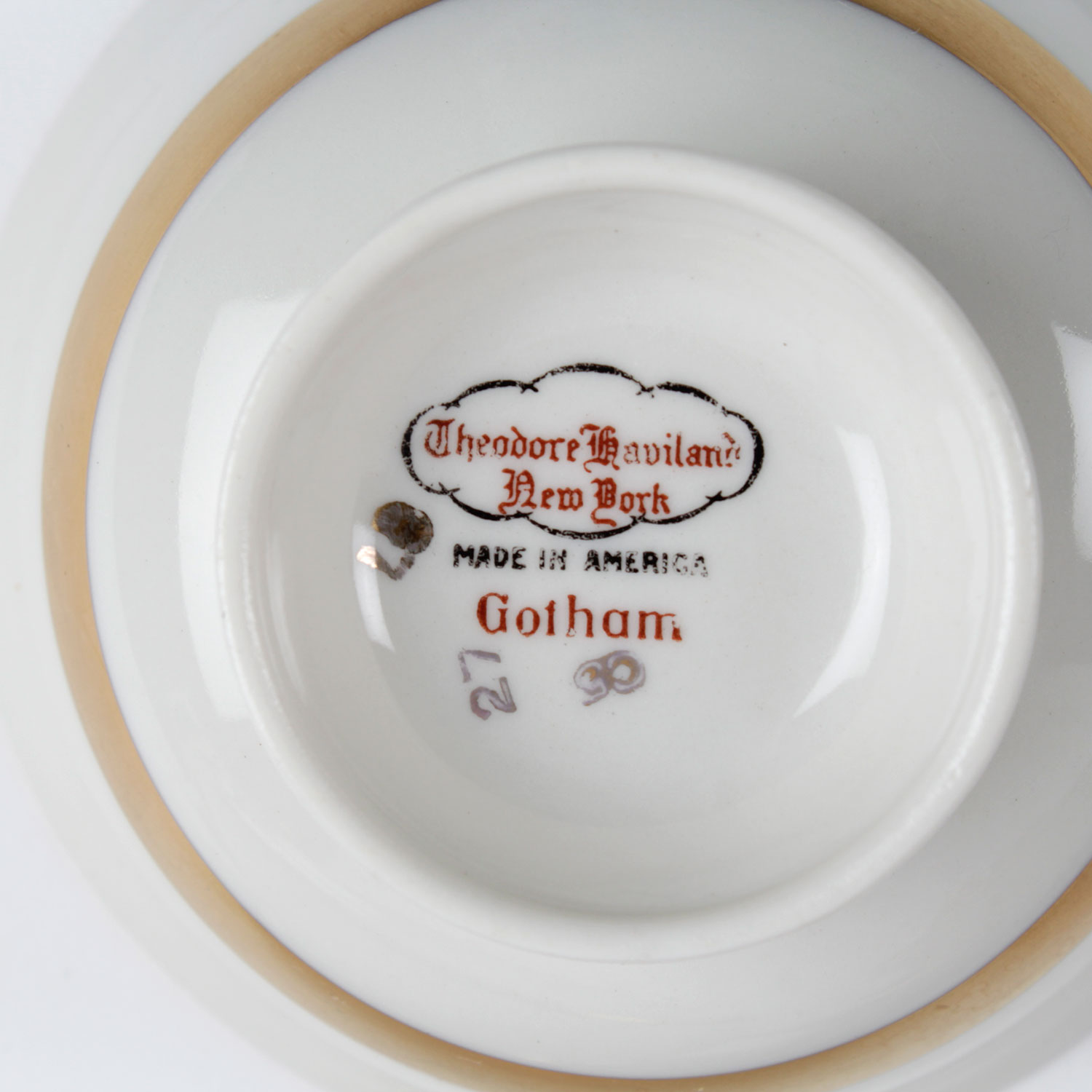 Large Collection of Theodore Haviland "Gotham" China