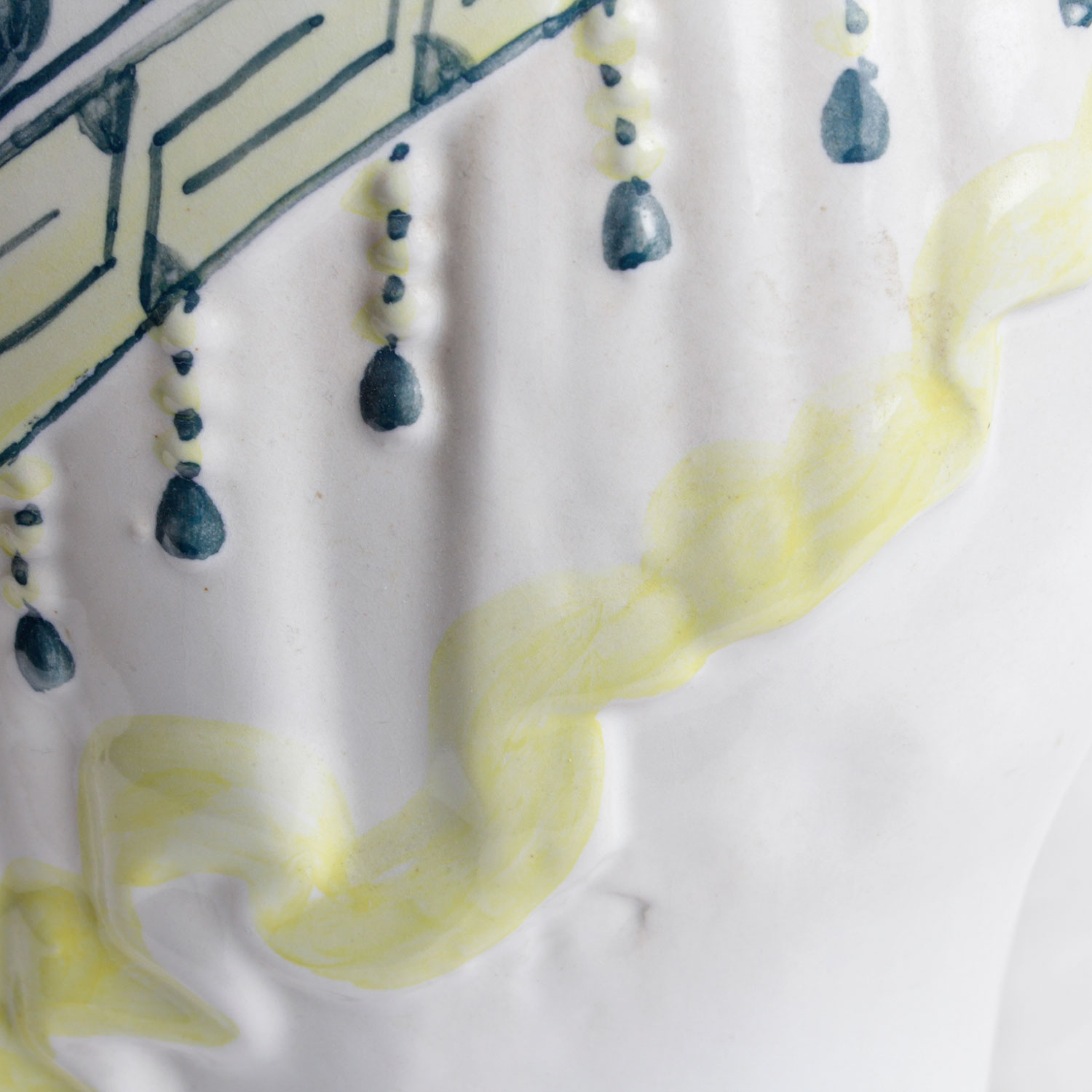 Vintage Ceramic Elephant Plant Stand