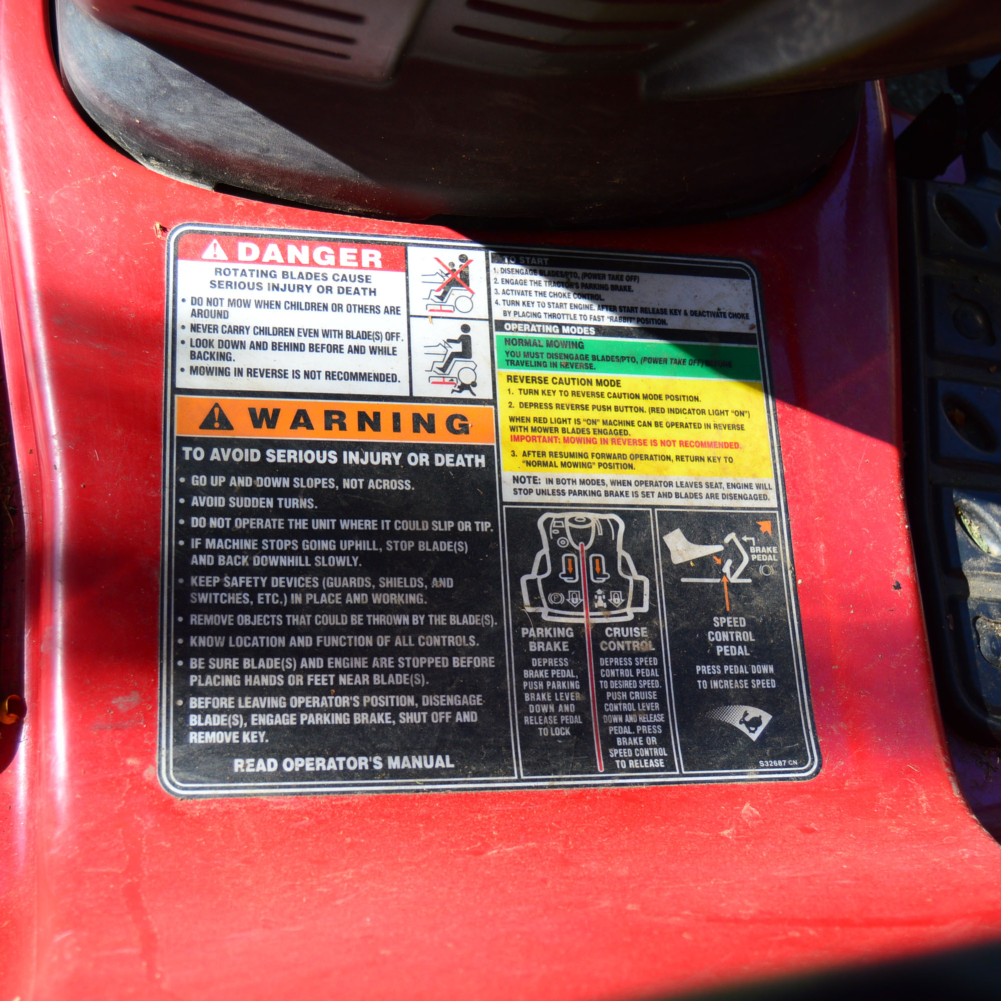 Toro LX420 Twin Cam Riding Lawnmower