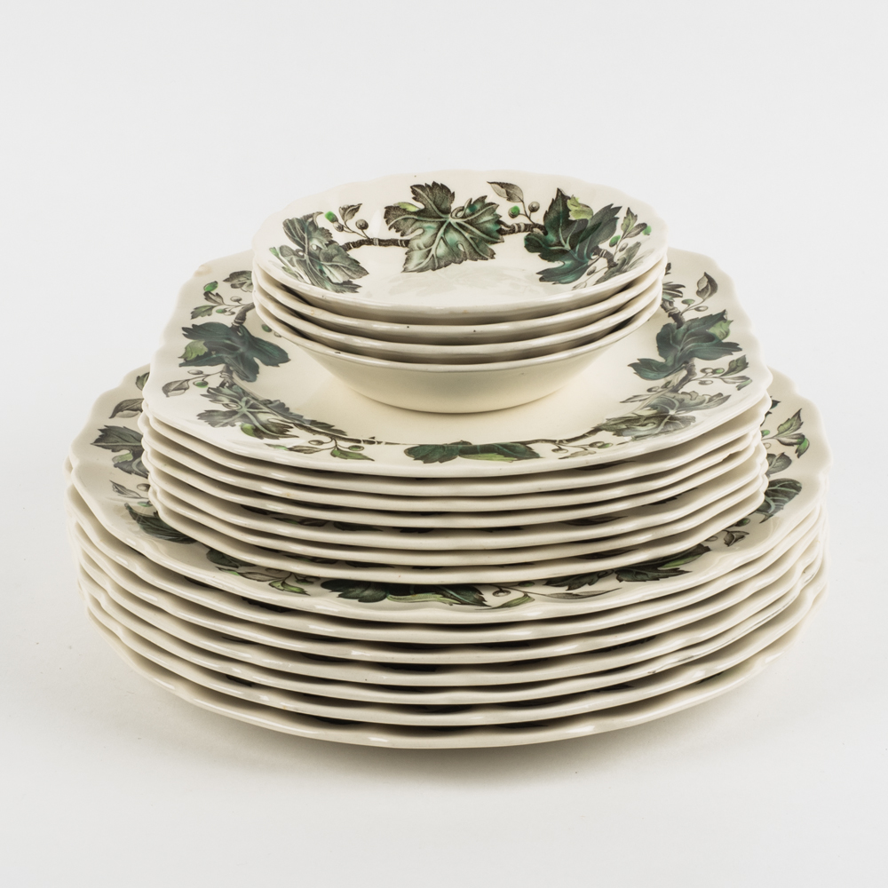 Partial Johnson Brothers 'Vintage Dinnerware