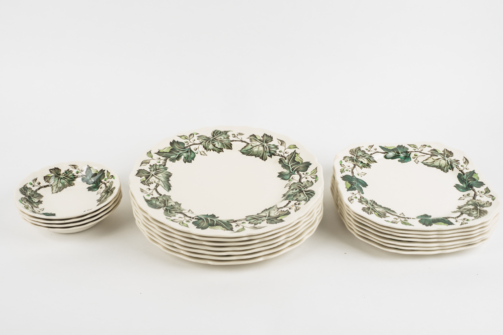 Partial Johnson Brothers 'Vintage Dinnerware