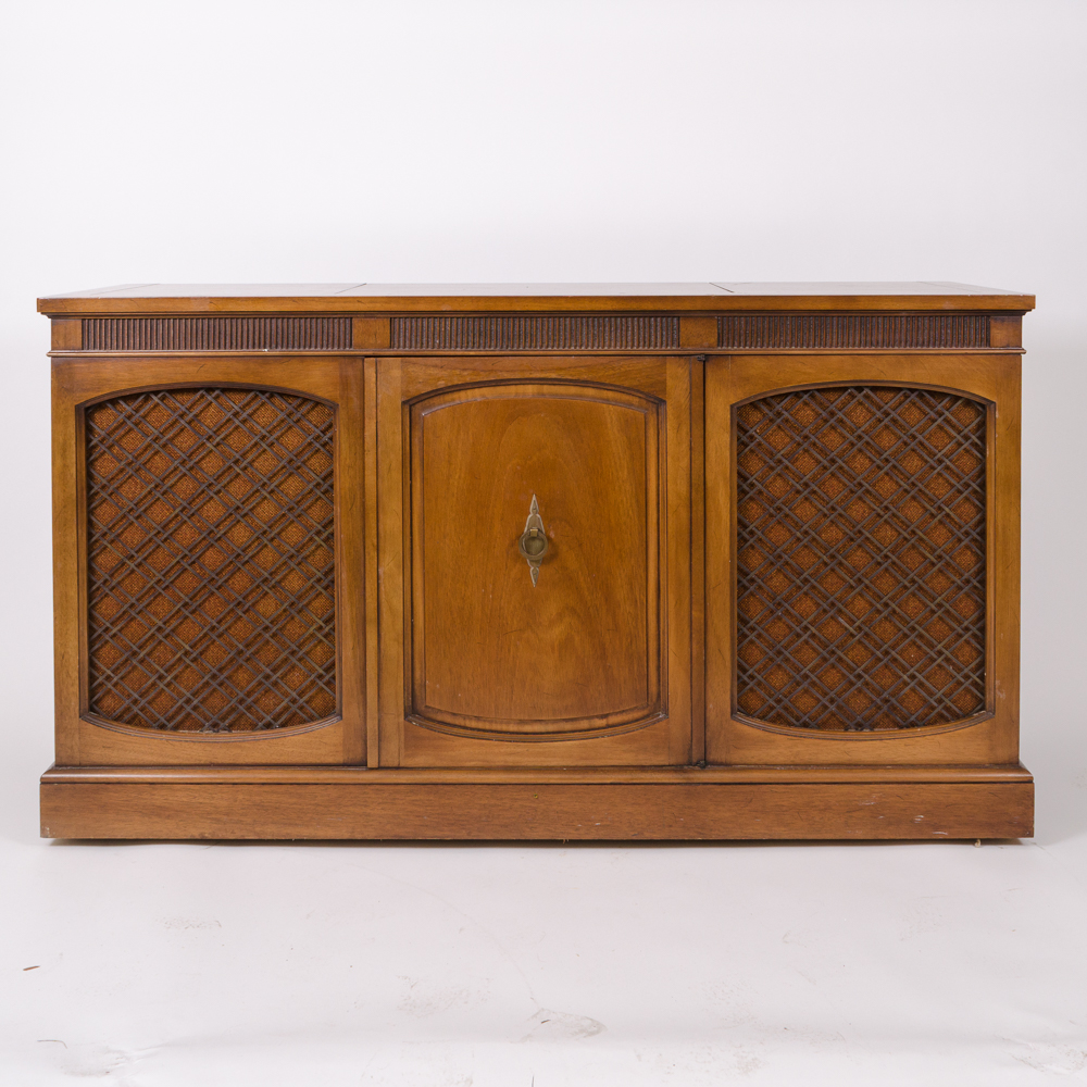 1970s Drexel Motorola Hi Fi Stereo Console