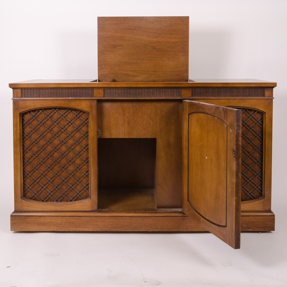 1970s Drexel Motorola Hi Fi Stereo Console