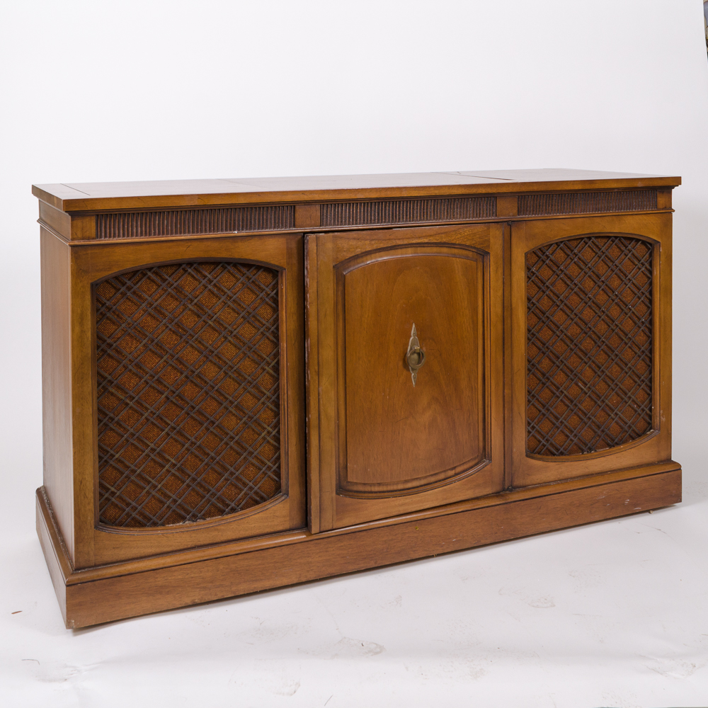 1970s Drexel Motorola Hi Fi Stereo Console