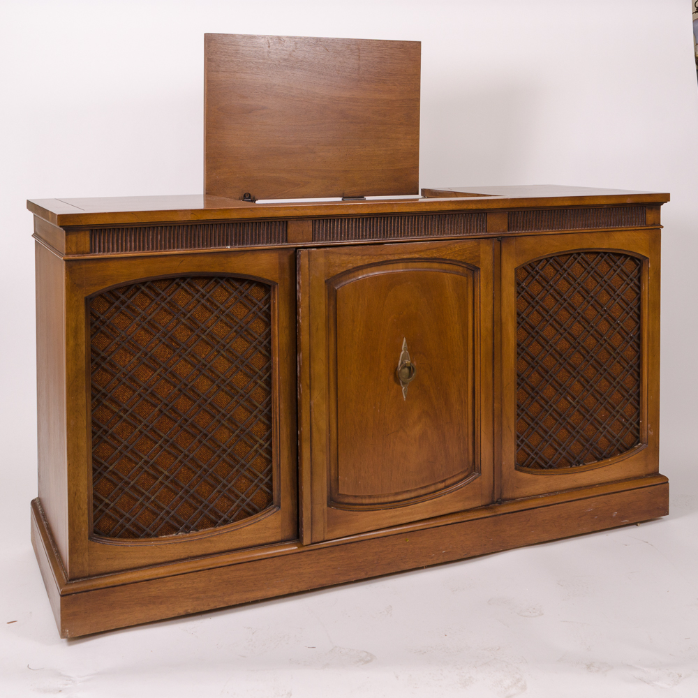 1970s Drexel Motorola Hi Fi Stereo Console