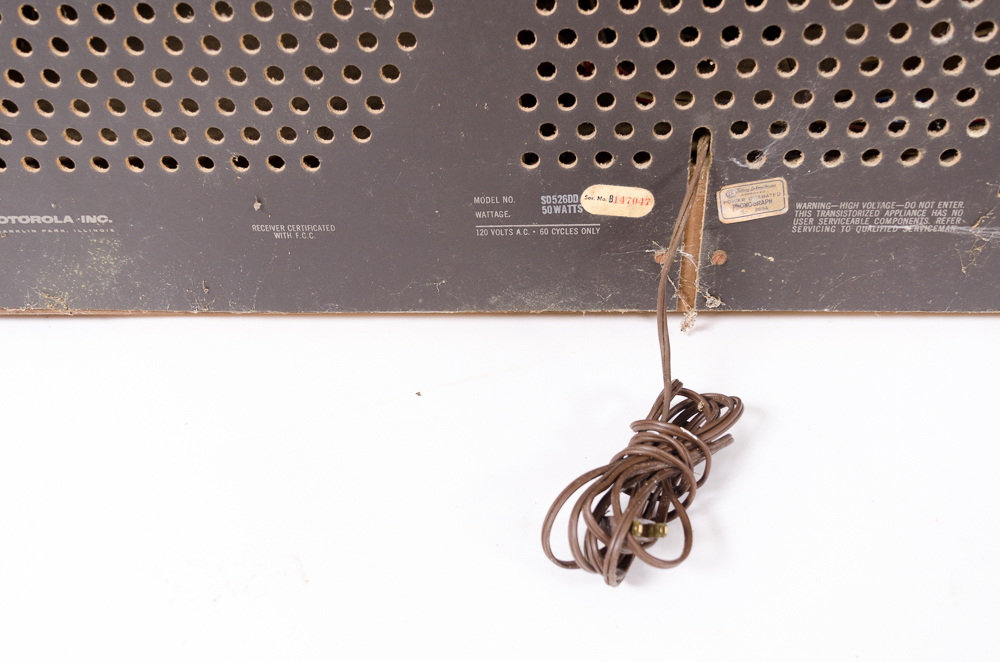 1970s Drexel Motorola Hi Fi Stereo Console