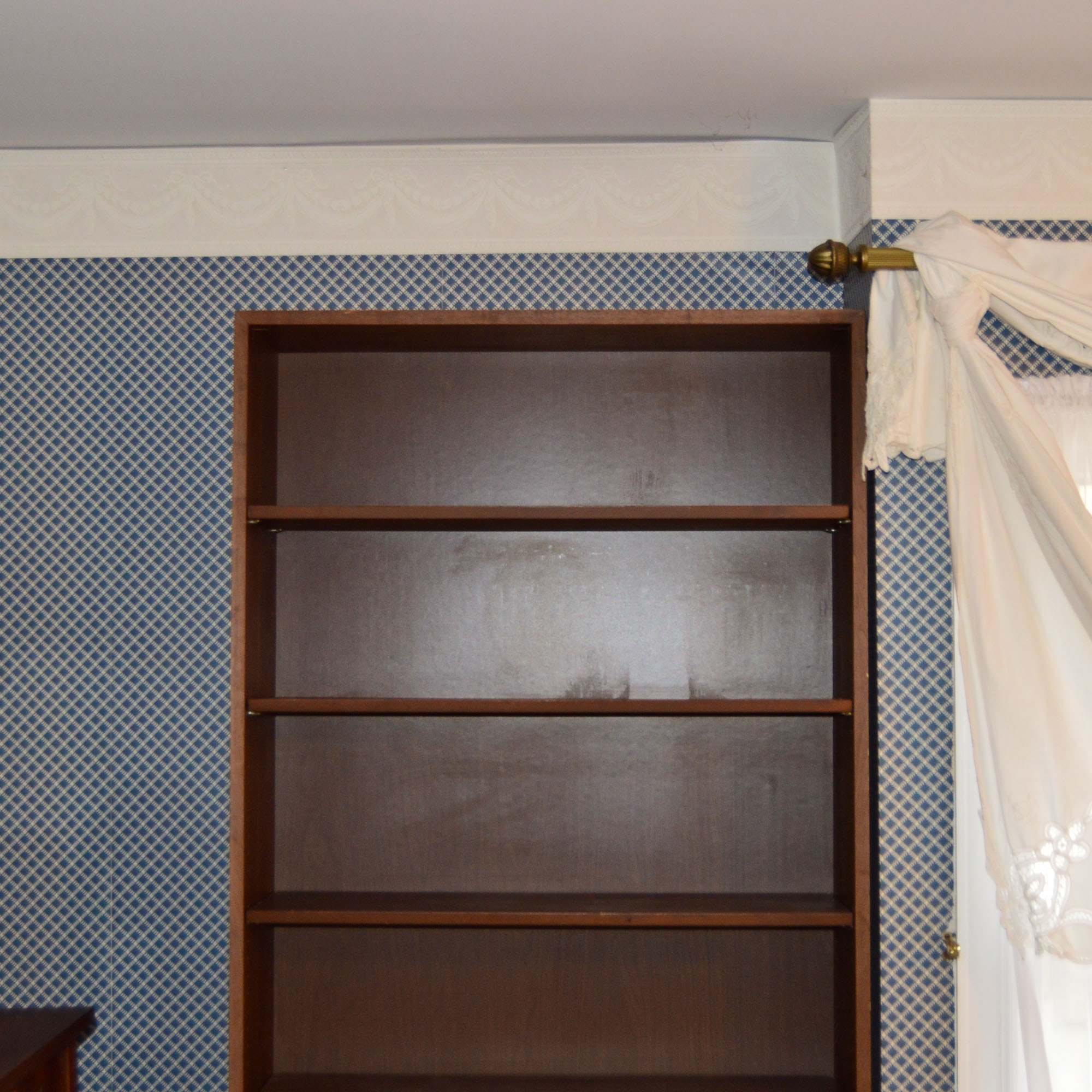 Contemporary Seven-Shelf Bookcase