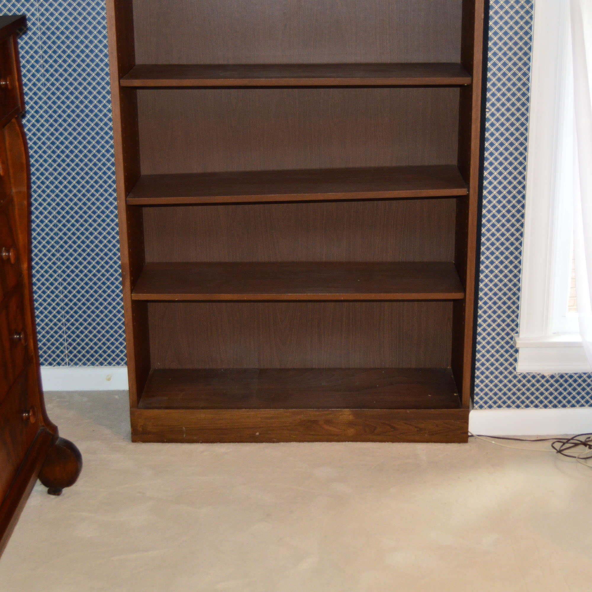 Contemporary Seven-Shelf Bookcase