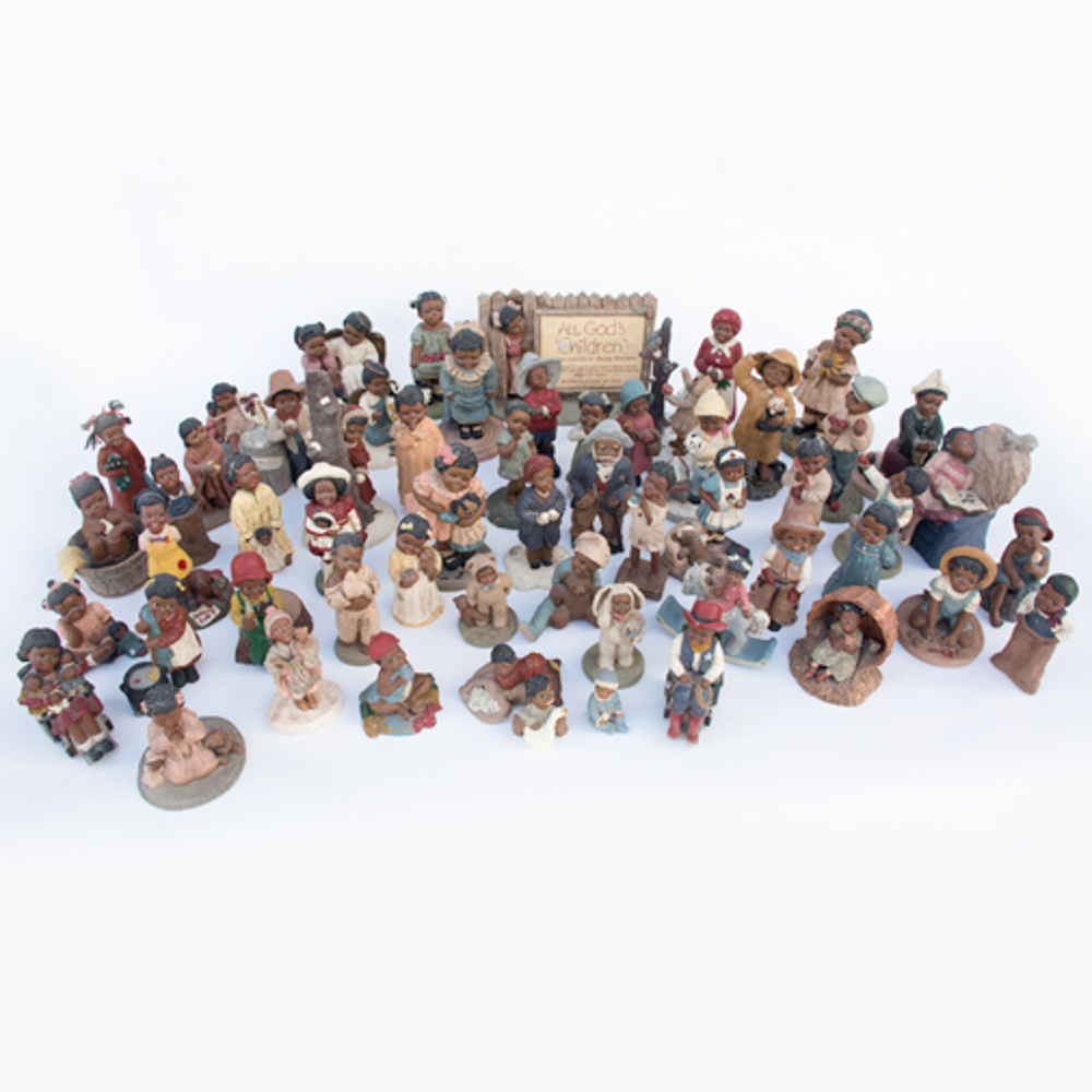 Large Collection of All God's Children Figurines
