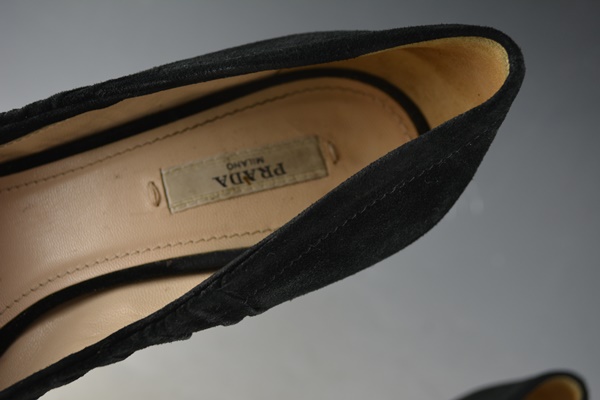 Prada Suede Heels