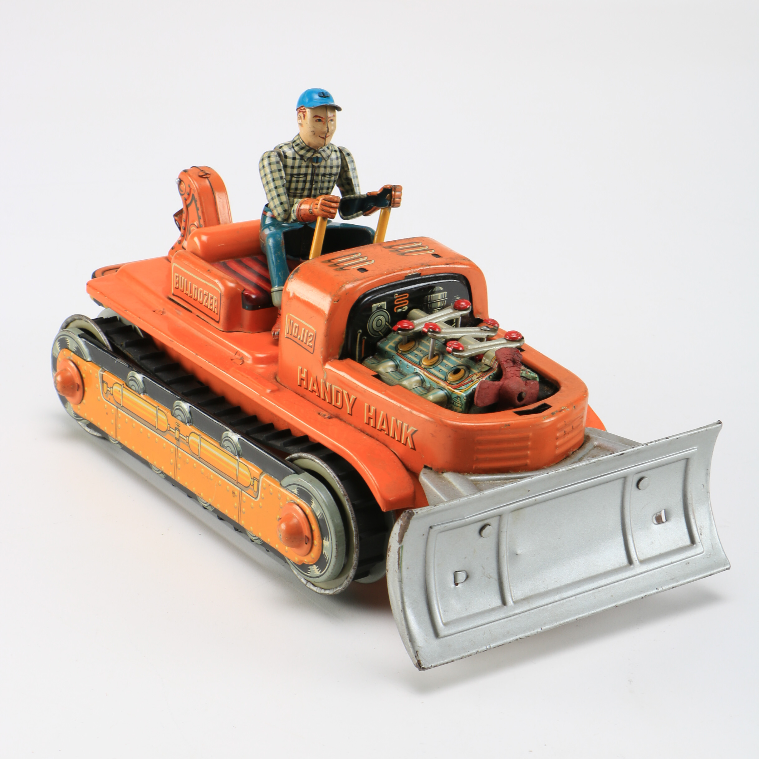 Circa 1950s Handy Hank "Mystery Tractor" Bulldozer