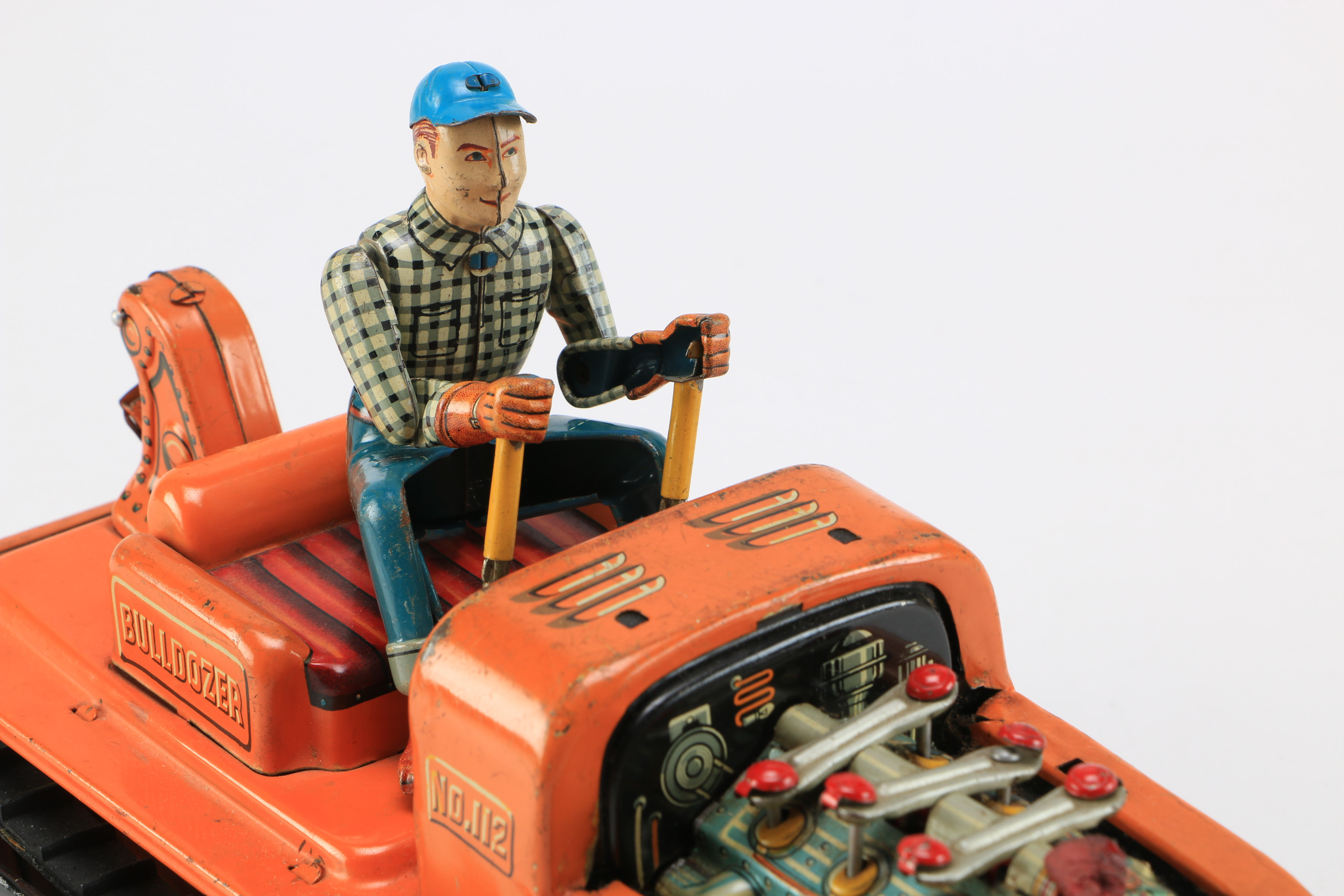 Circa 1950s Handy Hank "Mystery Tractor" Bulldozer