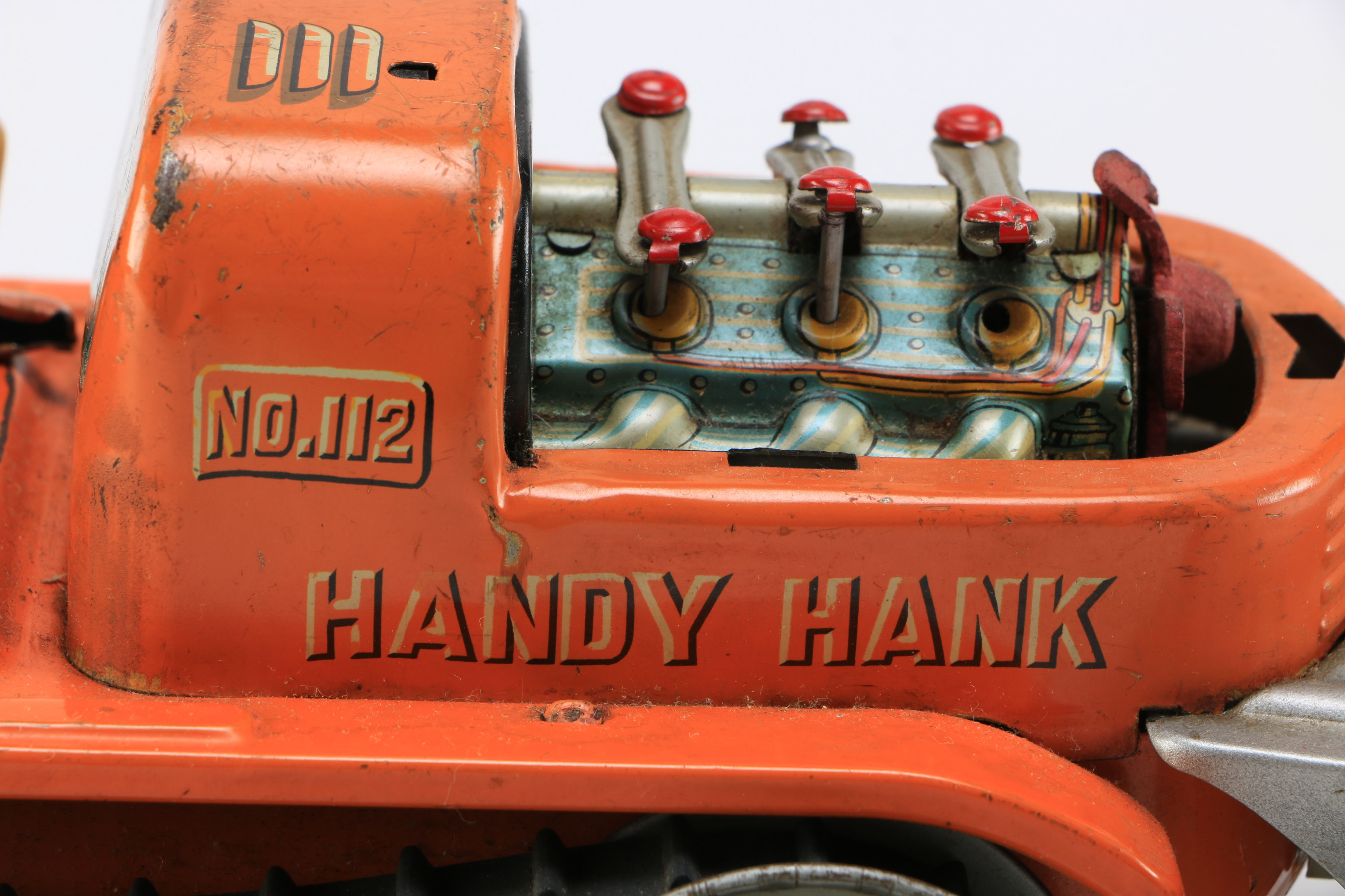 Circa 1950s Handy Hank "Mystery Tractor" Bulldozer