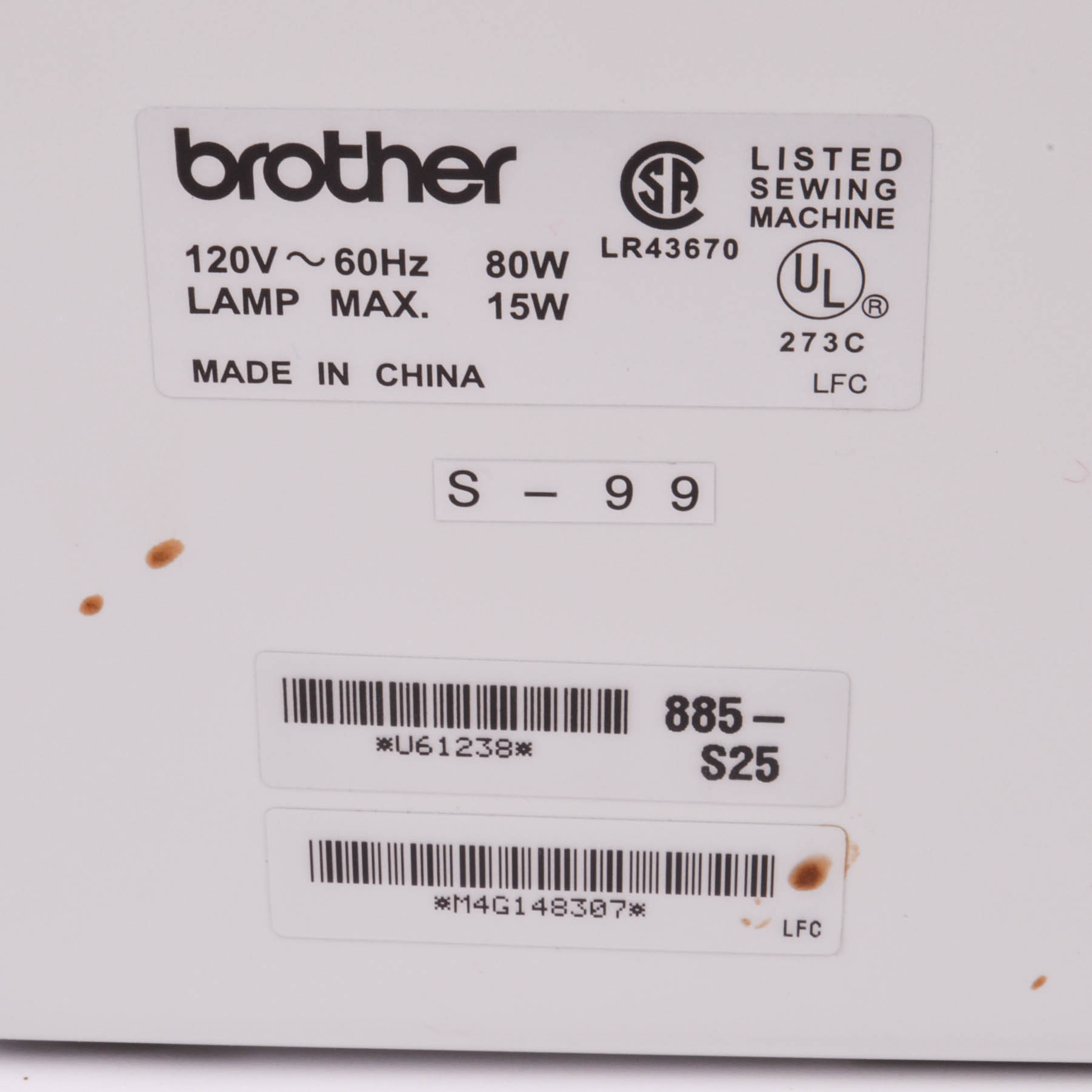 Brother  Sewing Machine