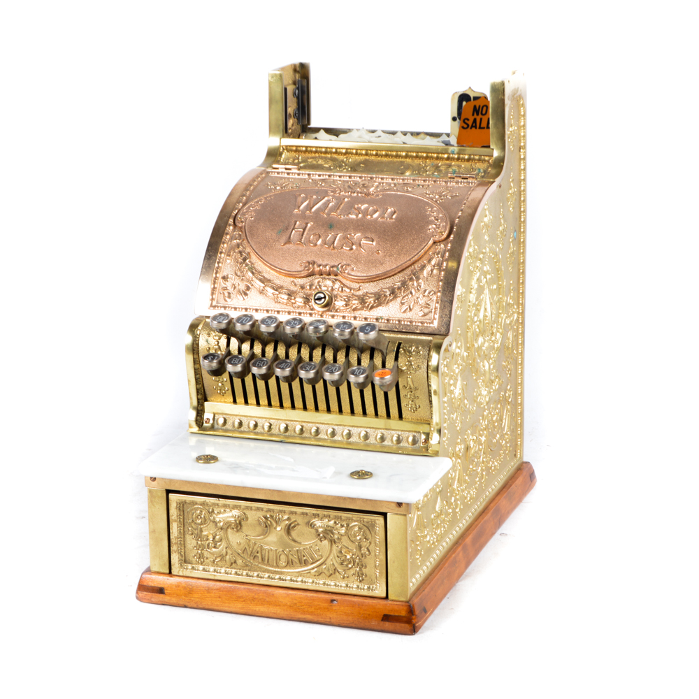 Circa 1890s National Cash Register Model 313
