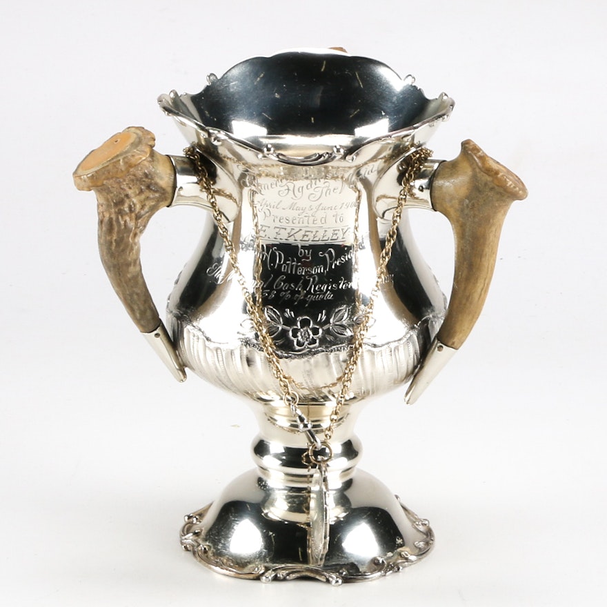 Sterling Silver Cup and Medal from National Cash Register