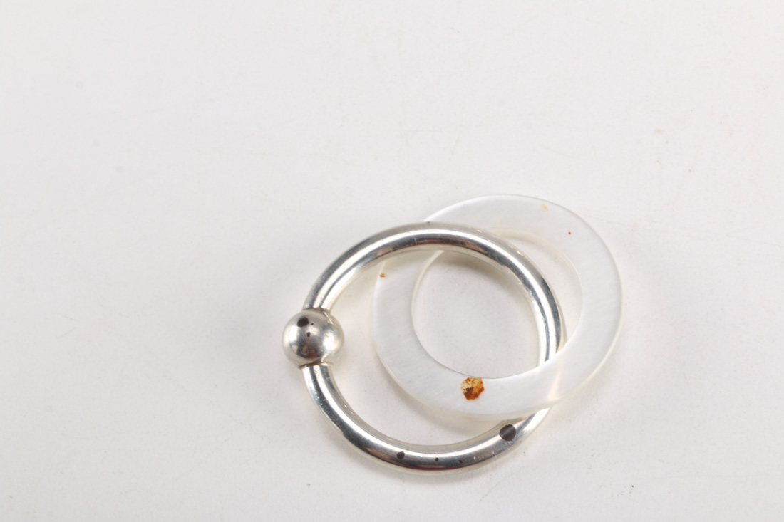 Vintage Sterling Silver Baby Items