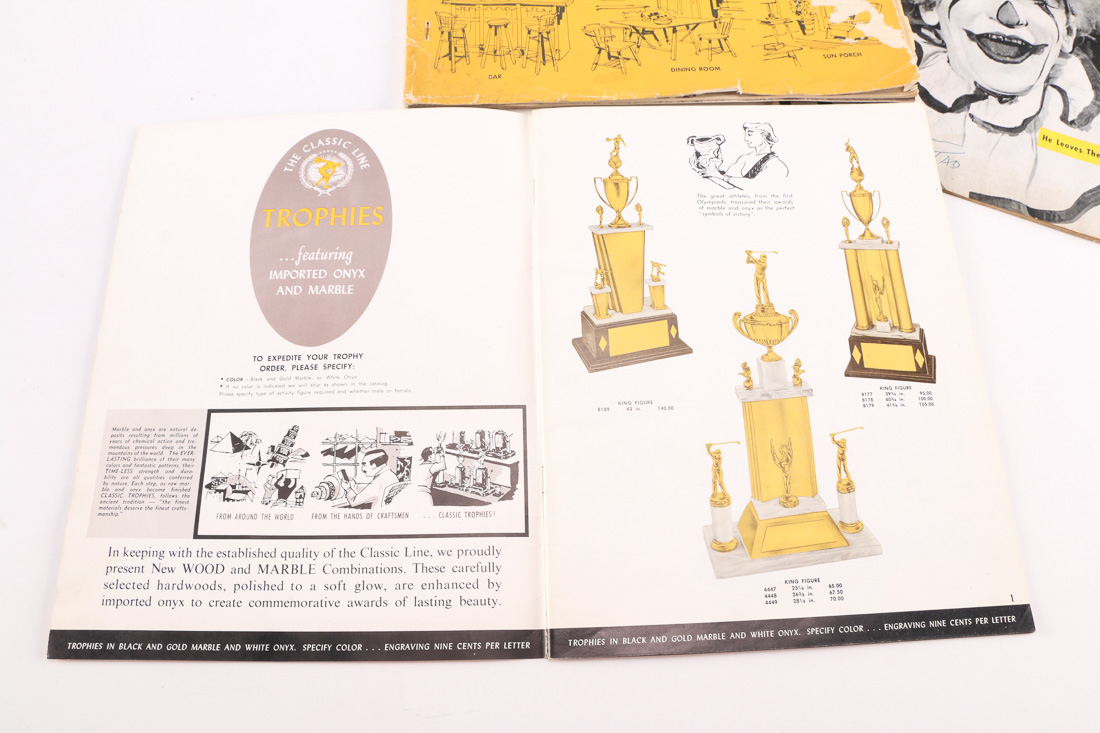 Assortment of Vintage Catalogs