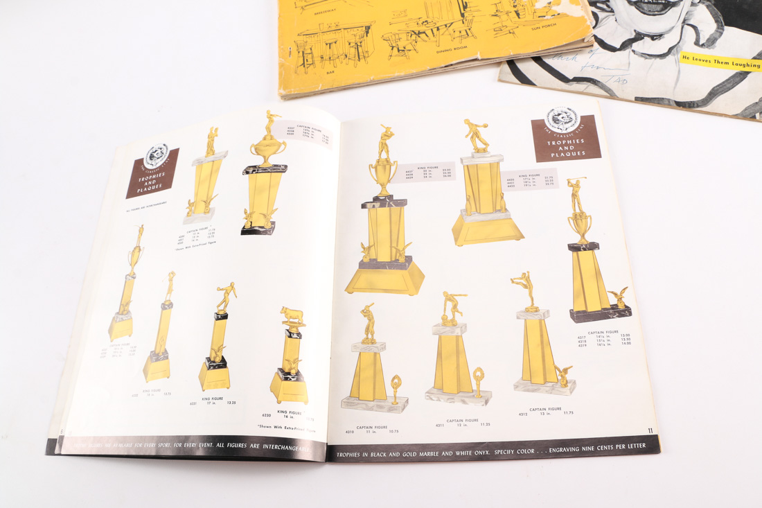 Assortment of Vintage Catalogs