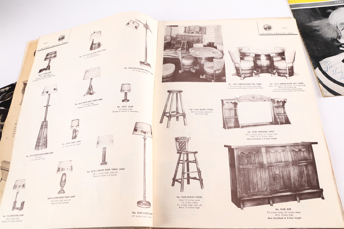 Assortment of Vintage Catalogs