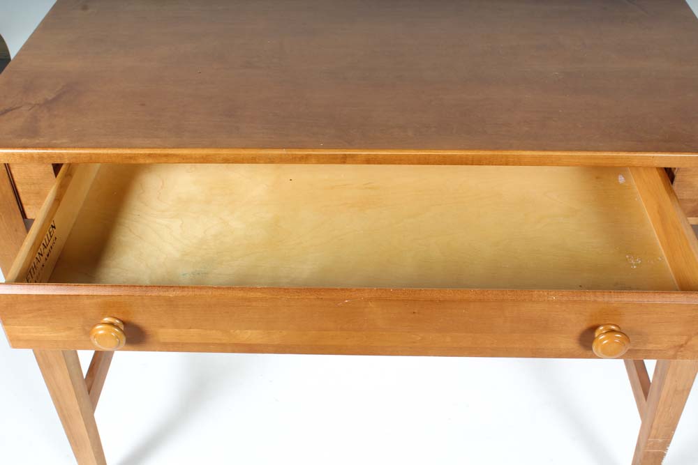 Ethan Allen Maple Desk