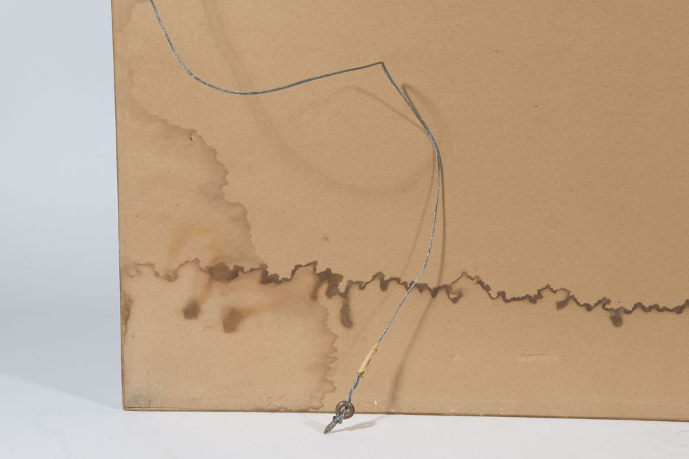 Margaret Philbrick Signed Mixed Media Painting "Field in Fall"