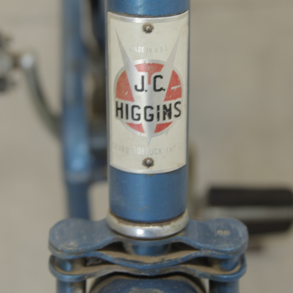 Vintage Blue J.C. Higgins Bicycle