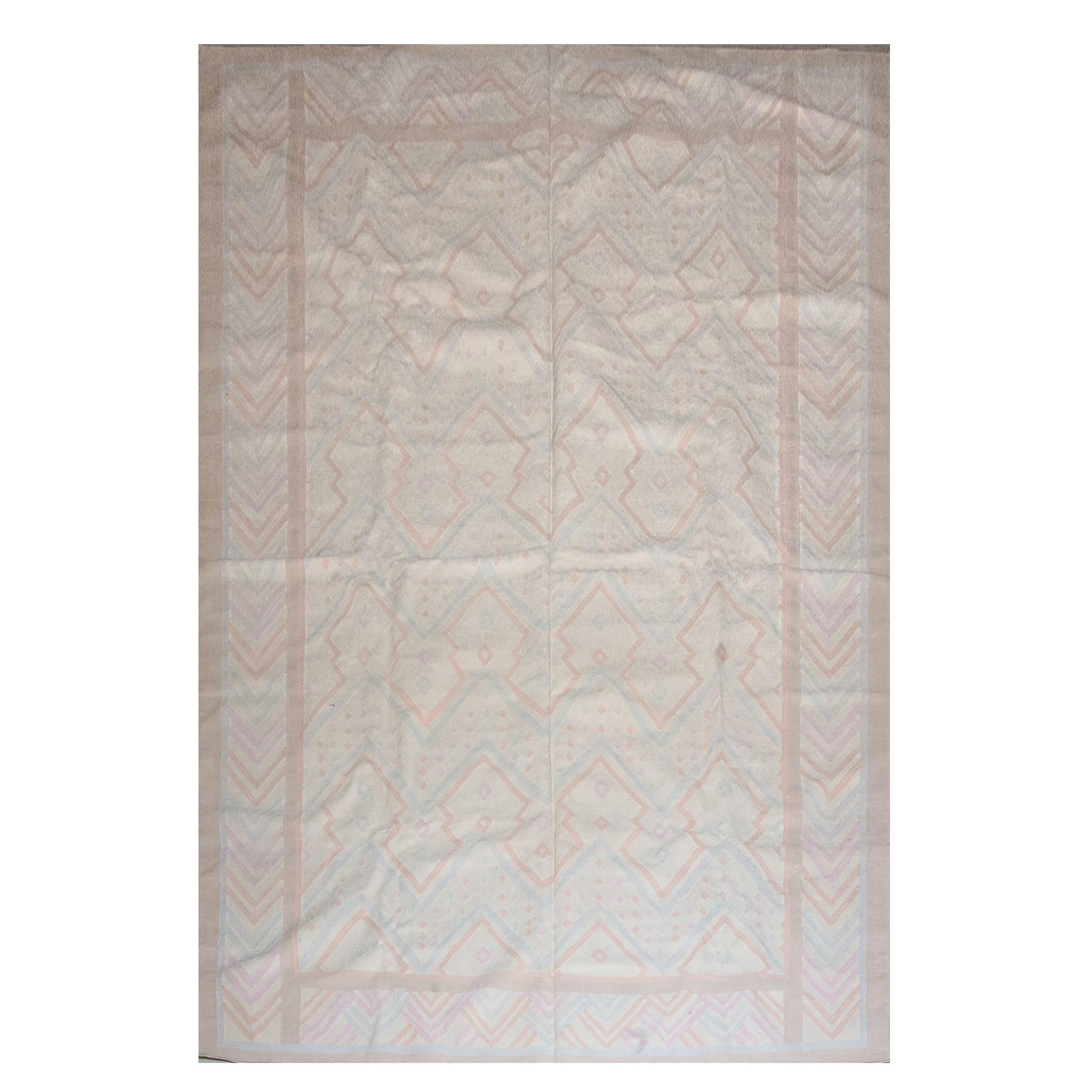 Handwoven Silk Dhurrie Area Rug