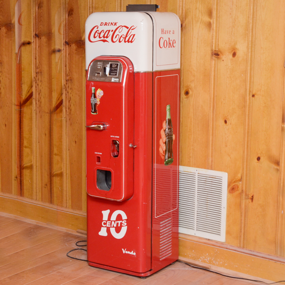 Vintage Vendo 44 Coca-Cola Machine