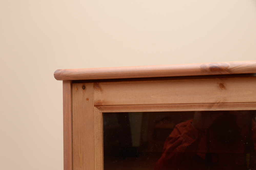 IKEA Leksvik Solid Pine Television Cabinet