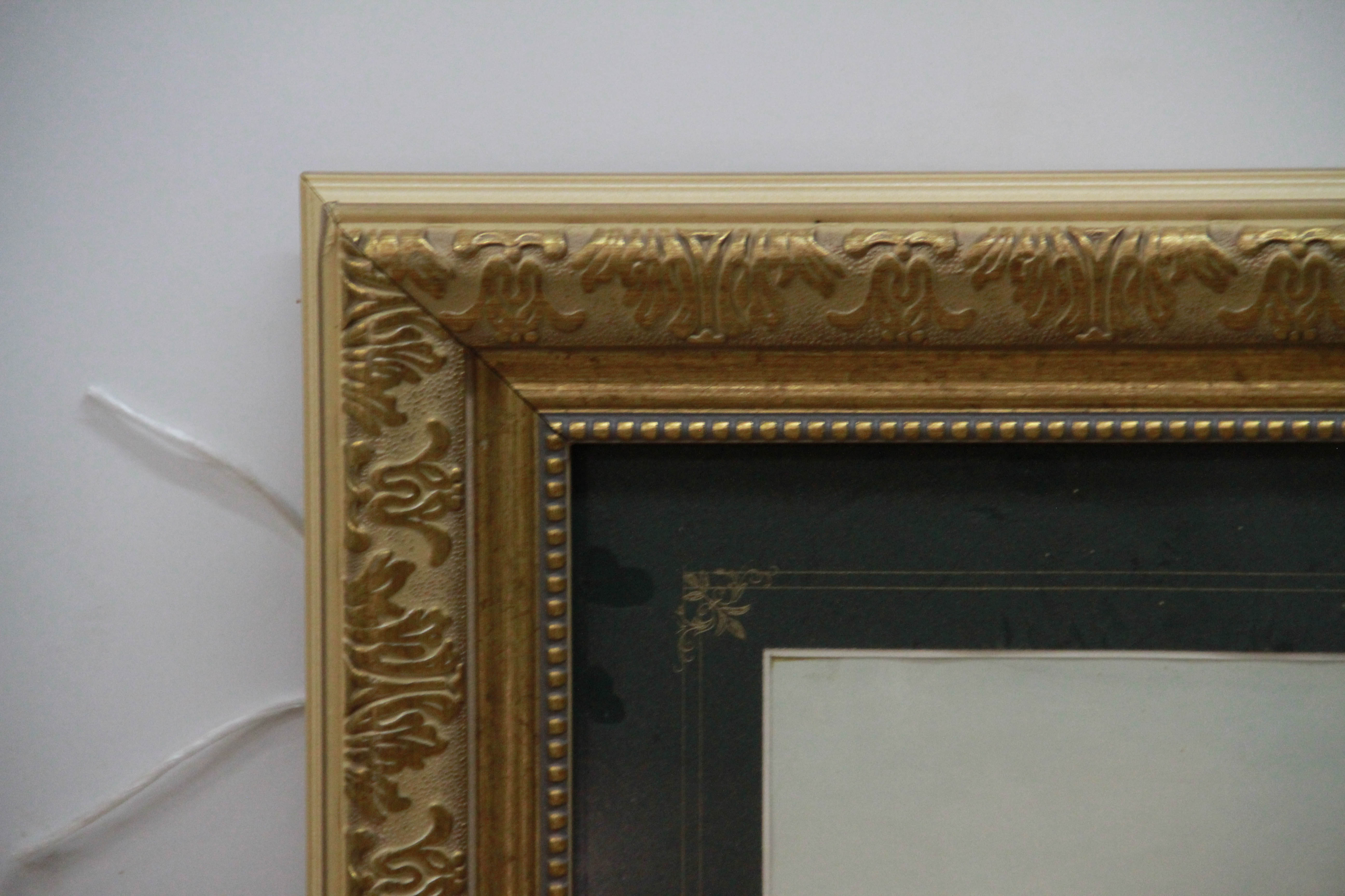 Framed Copies of "View of the Kremlin" by Fyodor Alekseyev and "View of Old Red Square" by Delabart