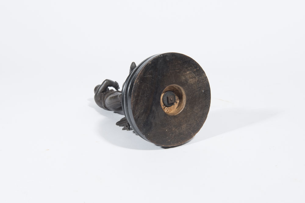 Pair of Bronze Toned Dancing Statuettes