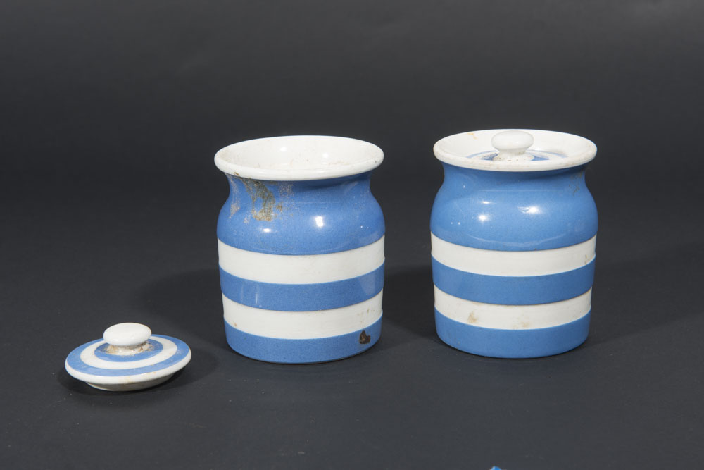 Assortment of Vintage T.G. Green & Co. Ltd. Cornishware