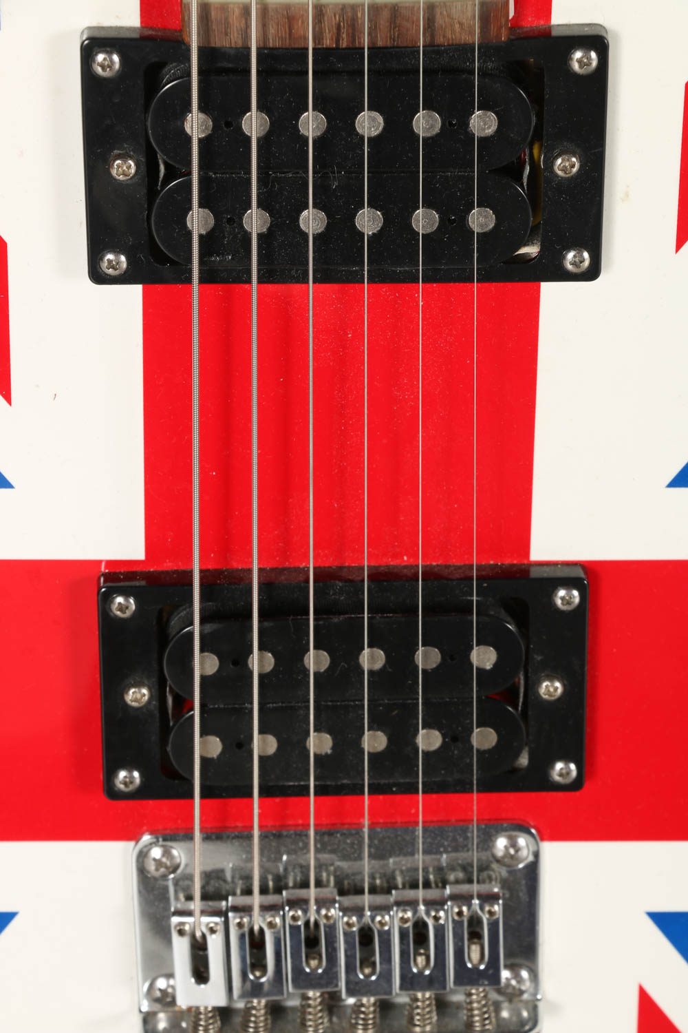 Def Leppard Union Jack Washburn Electric Guitar