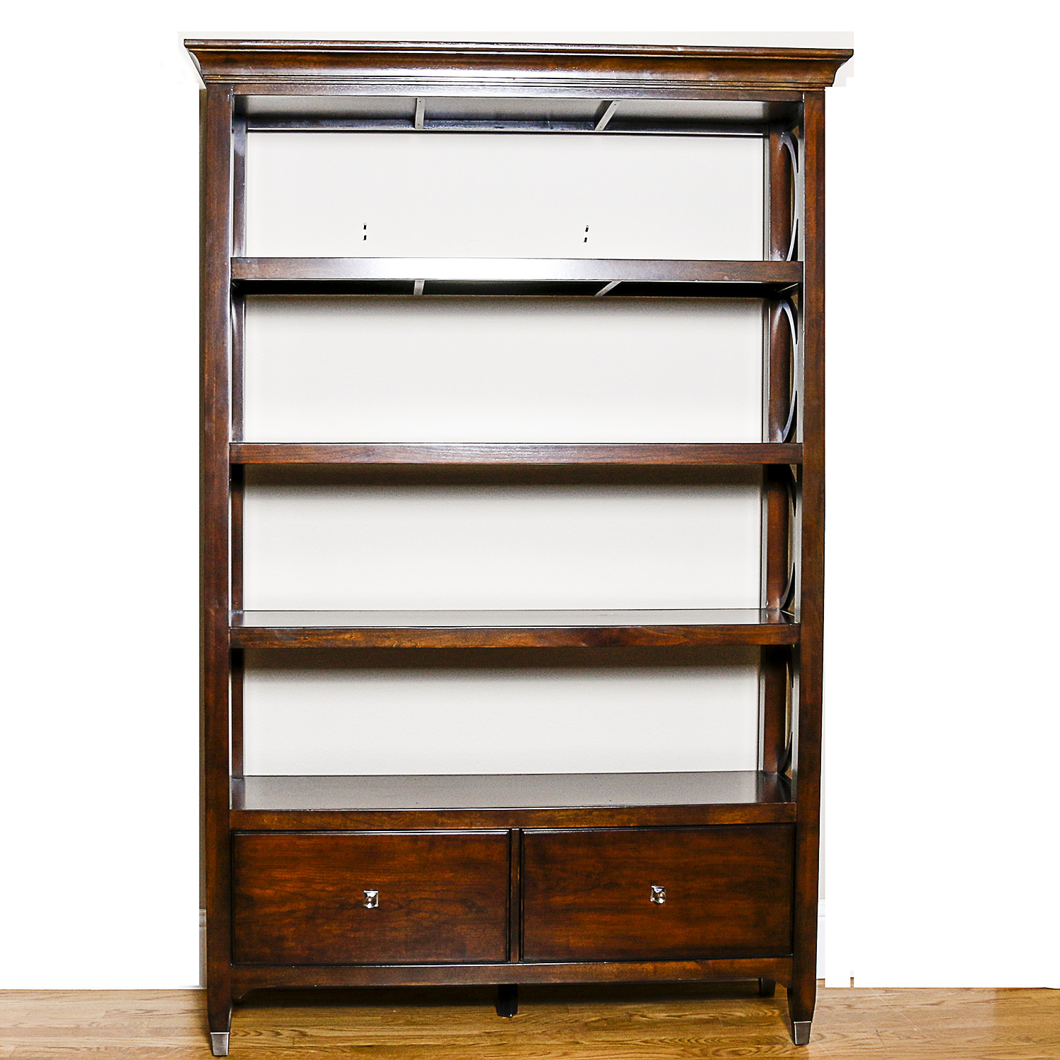 Oversized Wooden Display Shelf