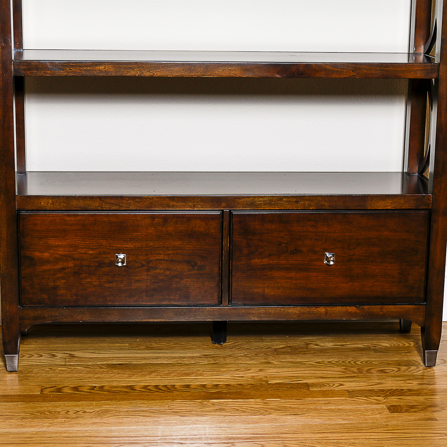 Oversized Wooden Display Shelf