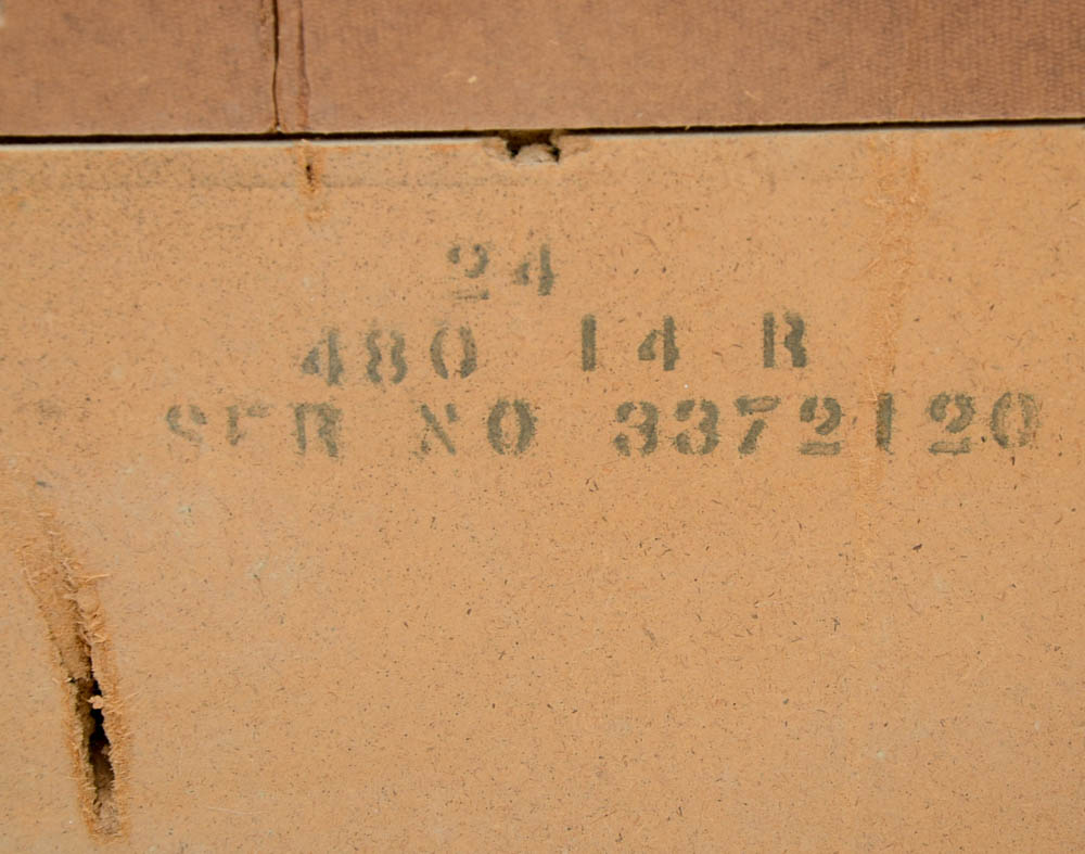 Lane Brutalist Style High Chest in Walnut Finish