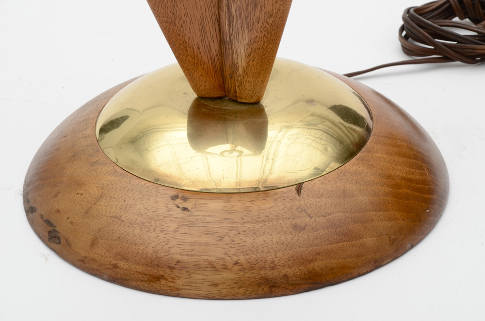 Modeline Walnut Floor Lamp by Adrian Pearsall