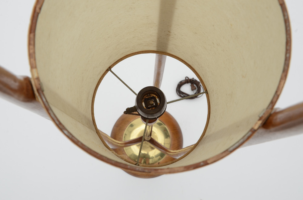 Modeline Walnut Floor Lamp by Adrian Pearsall