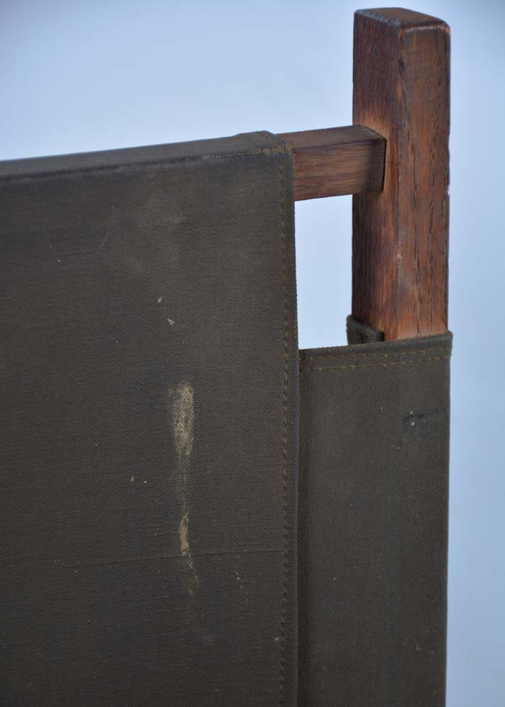 Reclining Coated Canvas Camp Chairs