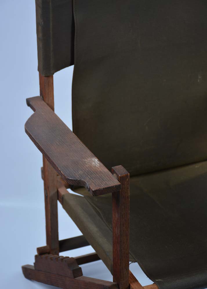 Reclining Coated Canvas Camp Chairs