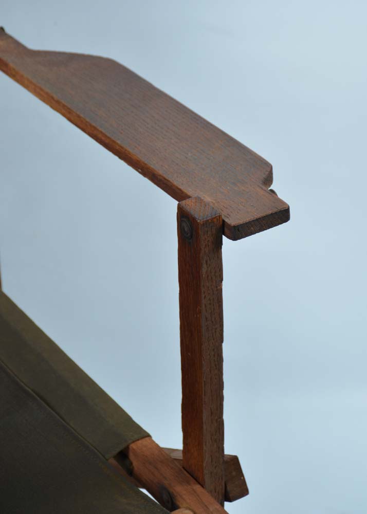 Reclining Coated Canvas Camp Chairs