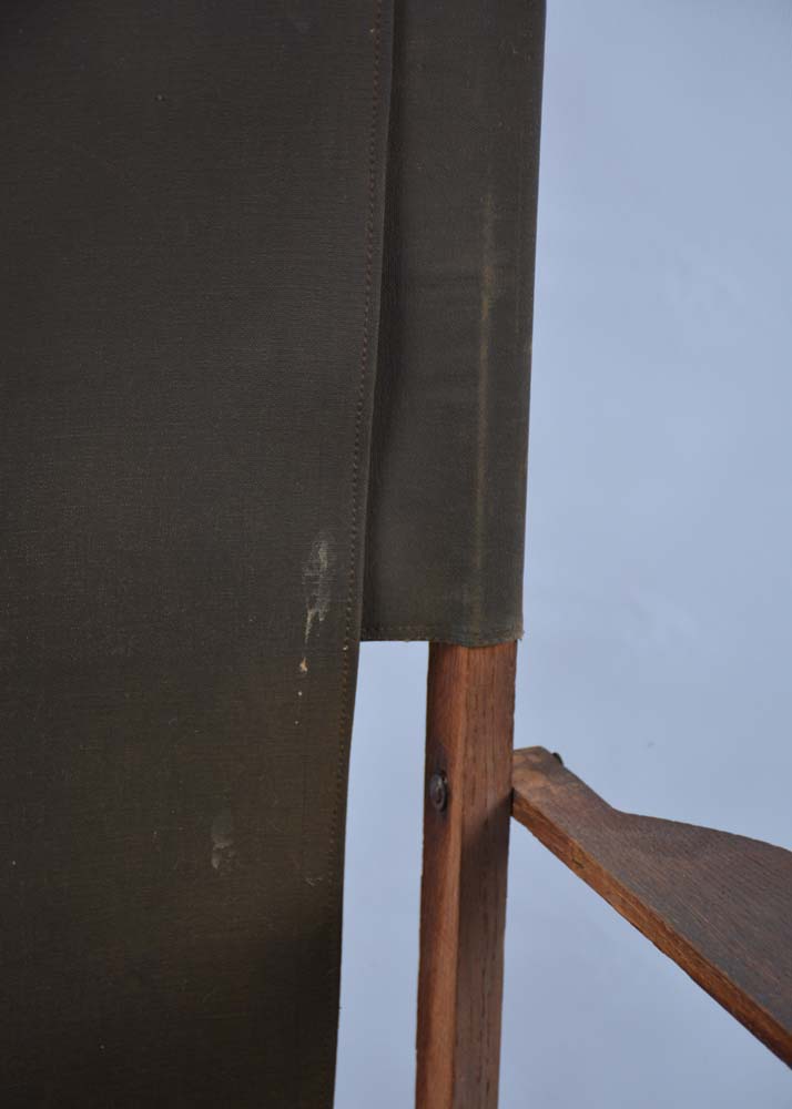 Reclining Coated Canvas Camp Chairs