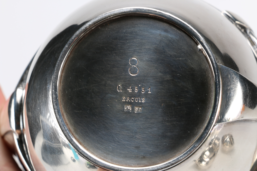 Ercuis 1937 Silver Plate Tea and Coffee Service Set