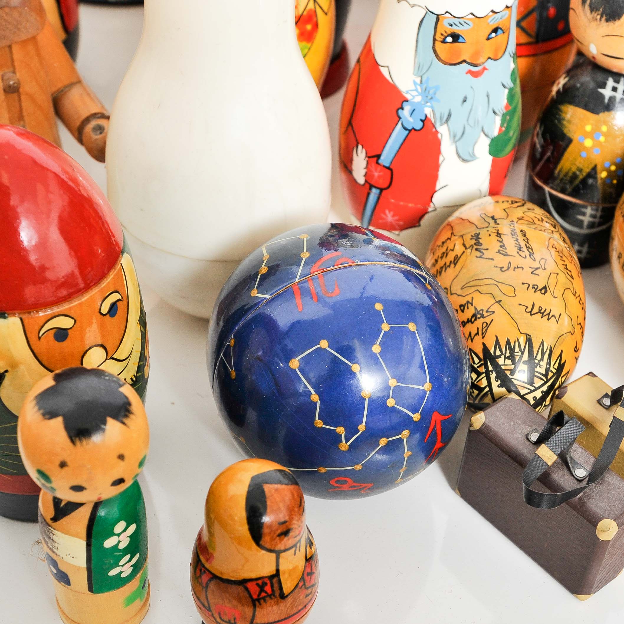 Collection of Matryoshka Nesting Dolls