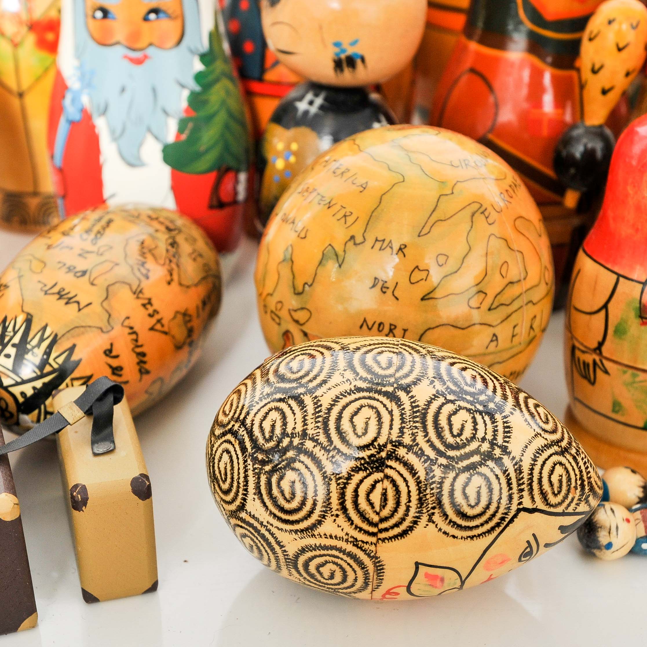 Collection of Matryoshka Nesting Dolls