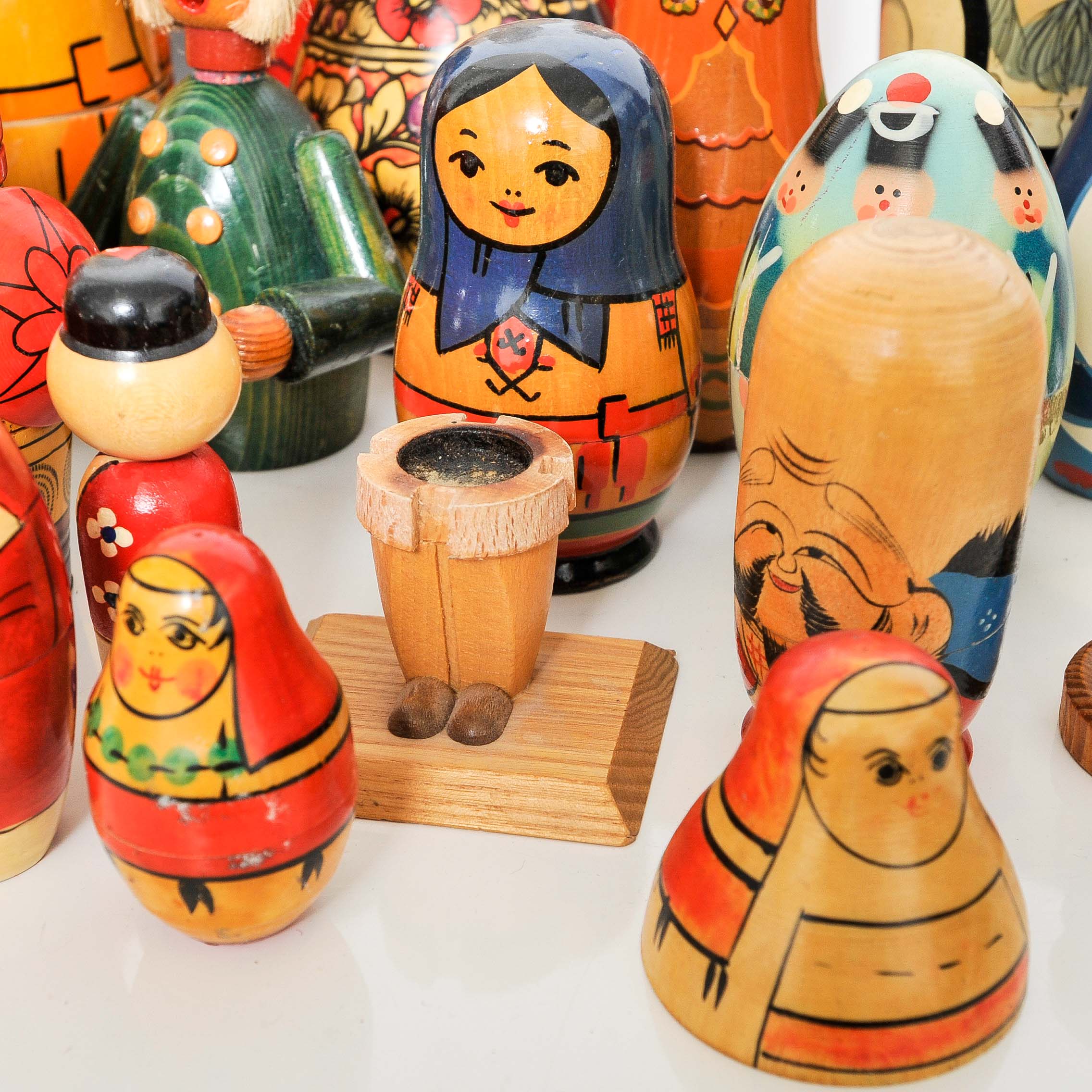 Collection of Matryoshka Nesting Dolls