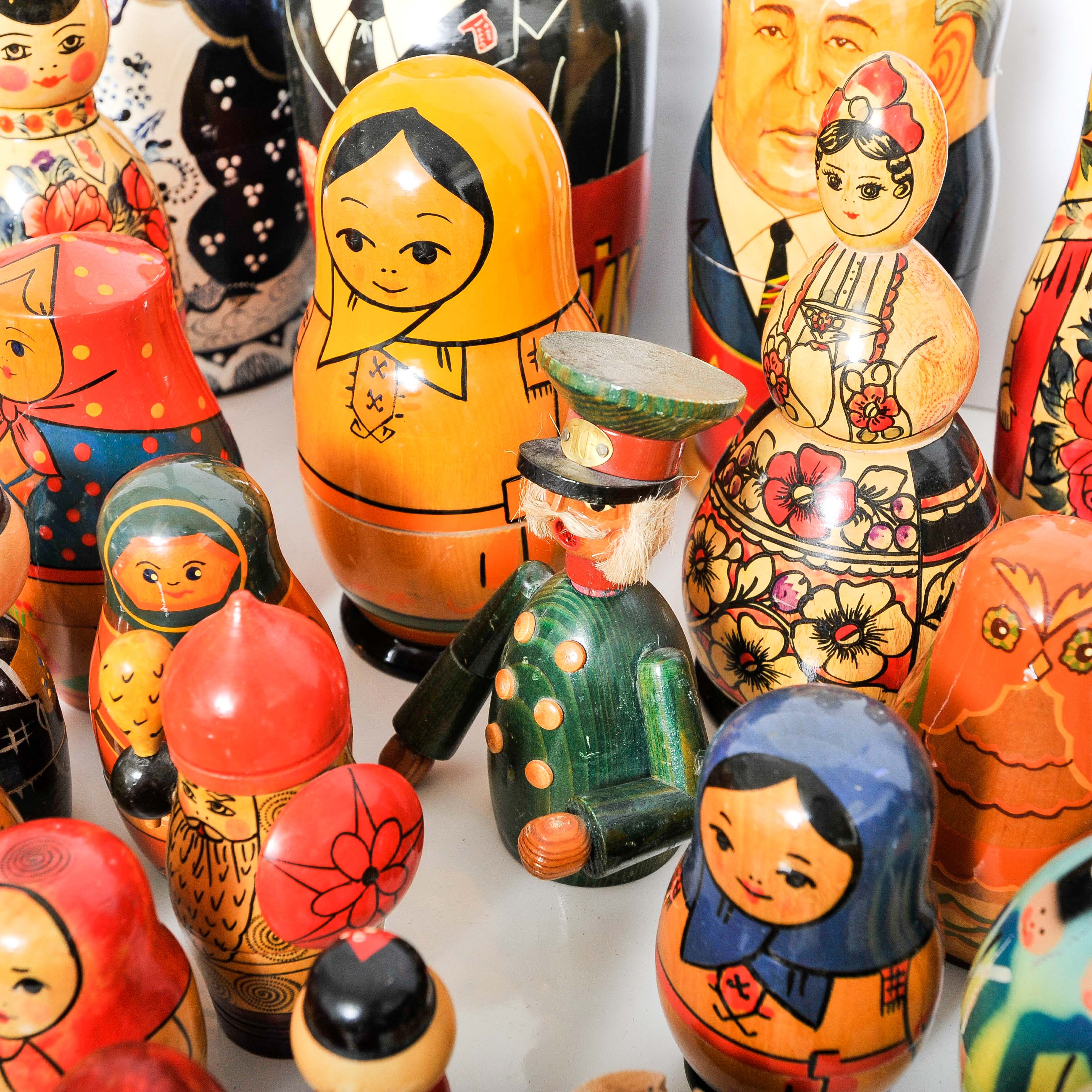 Collection of Matryoshka Nesting Dolls