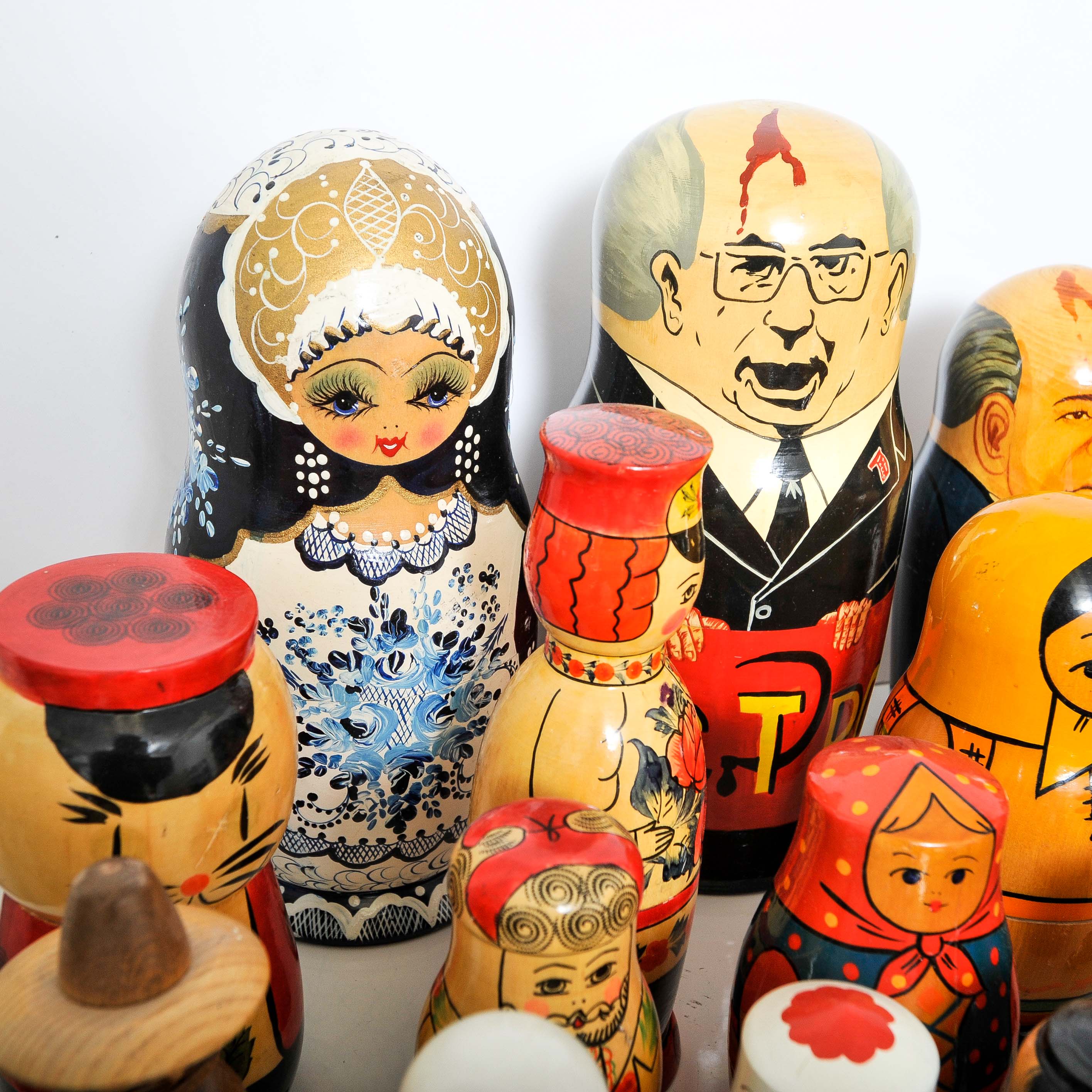 Collection of Matryoshka Nesting Dolls